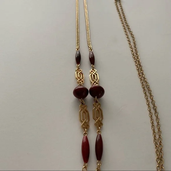 Sarah Cov Gold Necklace with Removable Pendant - Picture 4 of 7